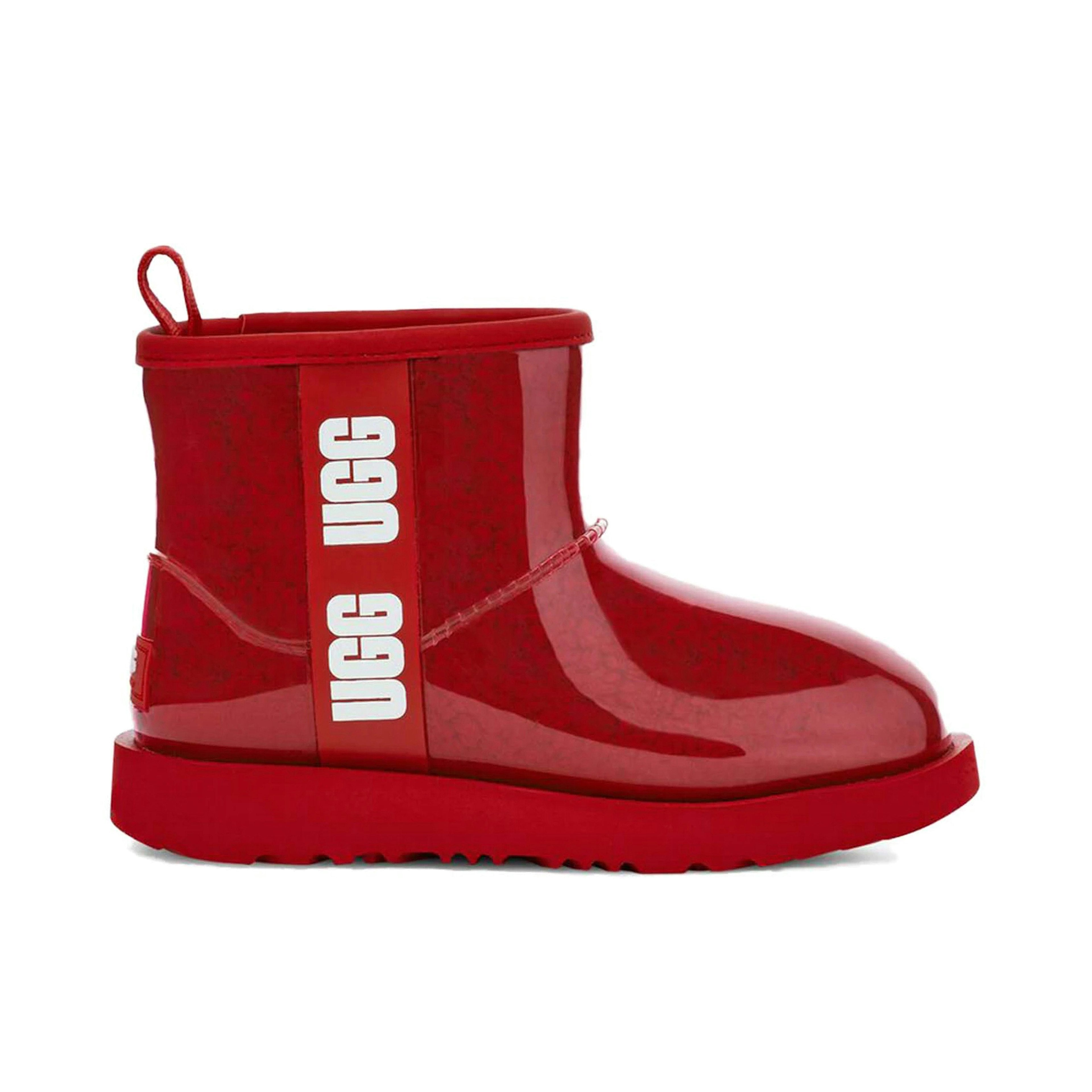 UGG - Clear Mini Boot Samba Red Femme