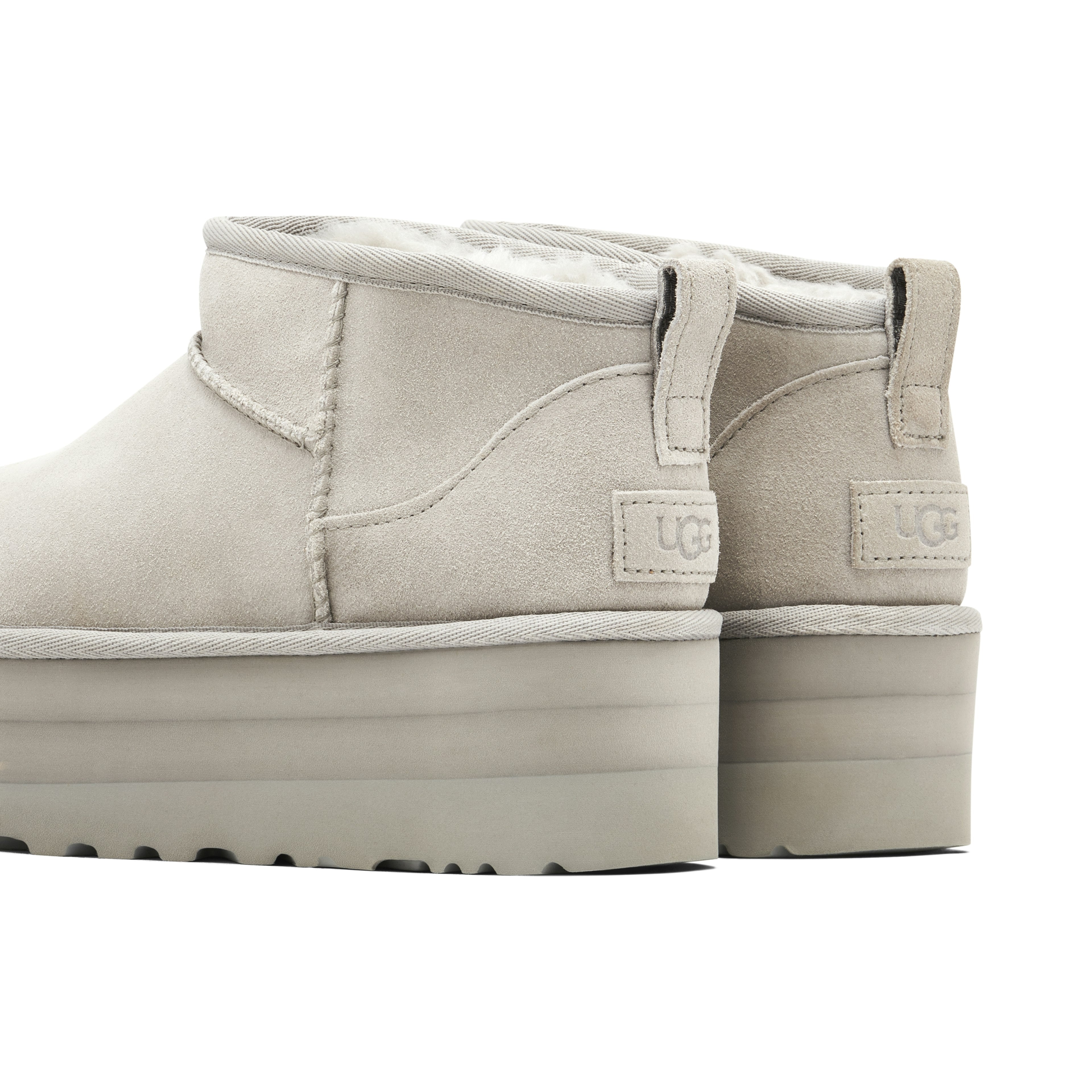 UGG - Classic Ultra Mini Platform Boot Grey Exclusive Femme