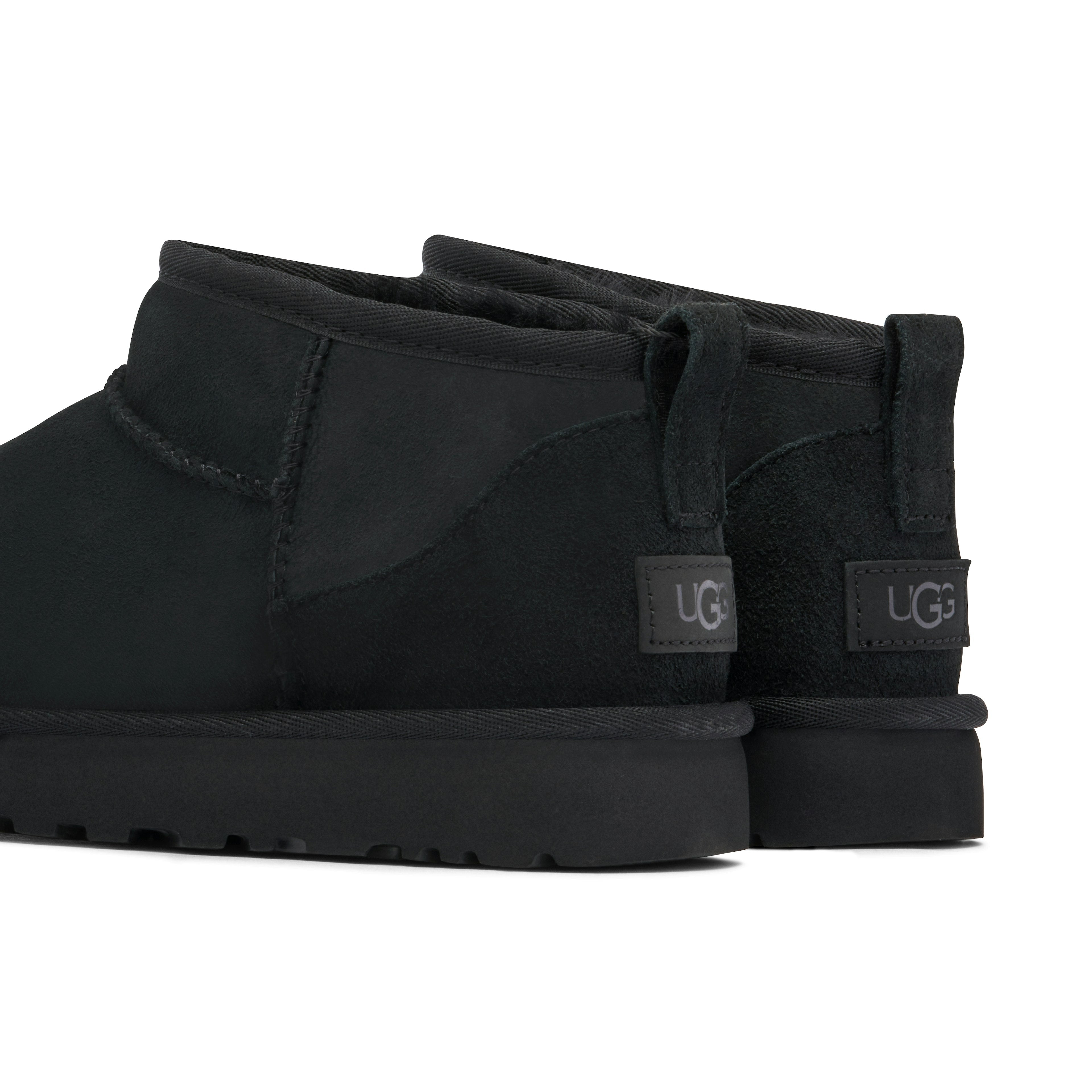 UGG - Classic Ultra Mini Boot Black Femme